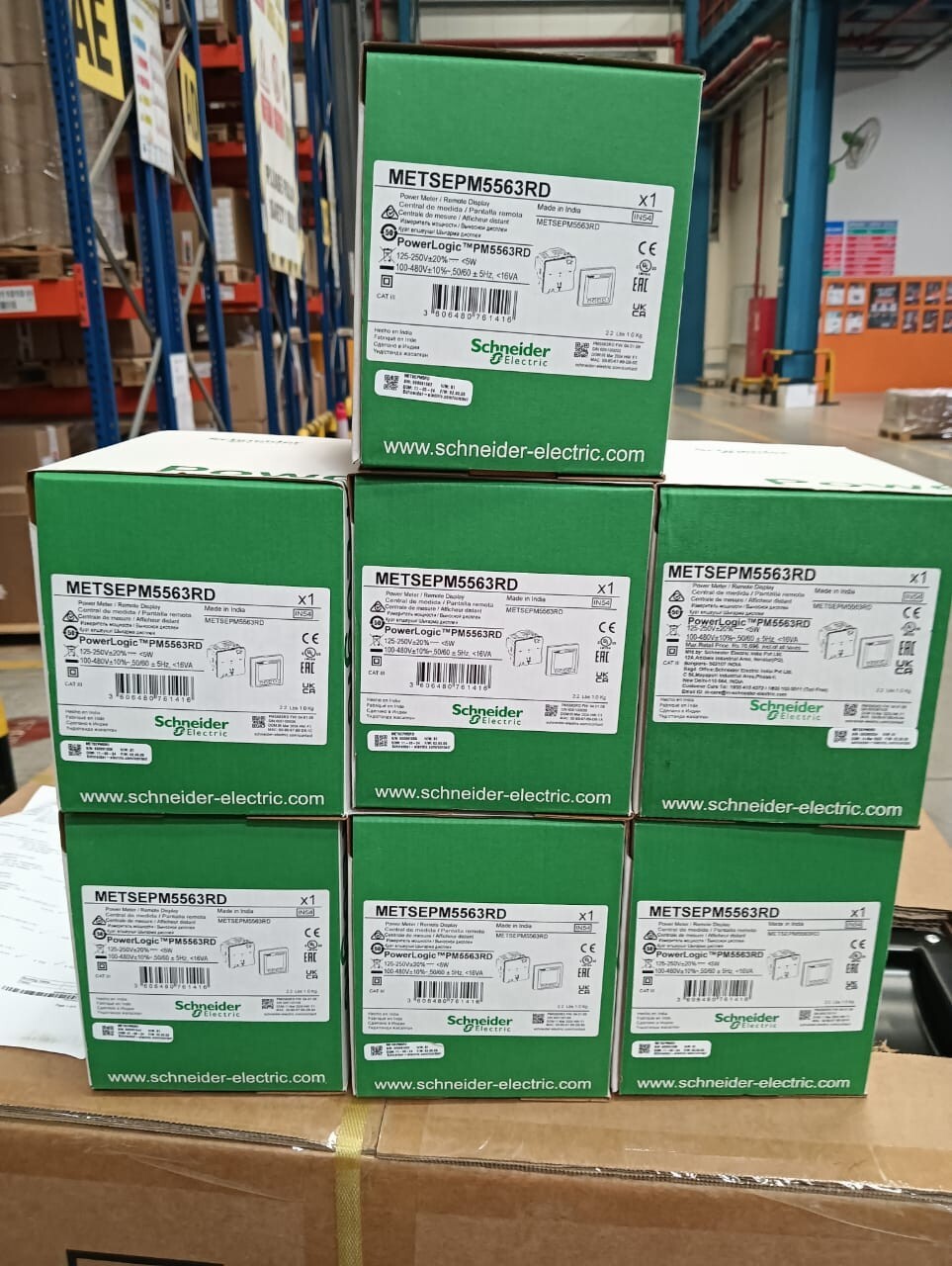 Schneider Electric METSEPM5563RD PowerLogic PM5563RD Power Meter Surplus New Box