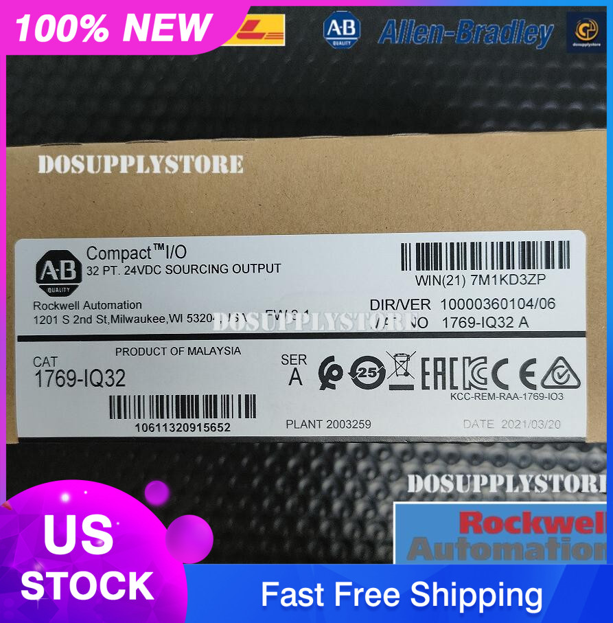 1769-IQ32 Allen-Bradley 1769IQ32 CompactLogix 24V DC Input Module