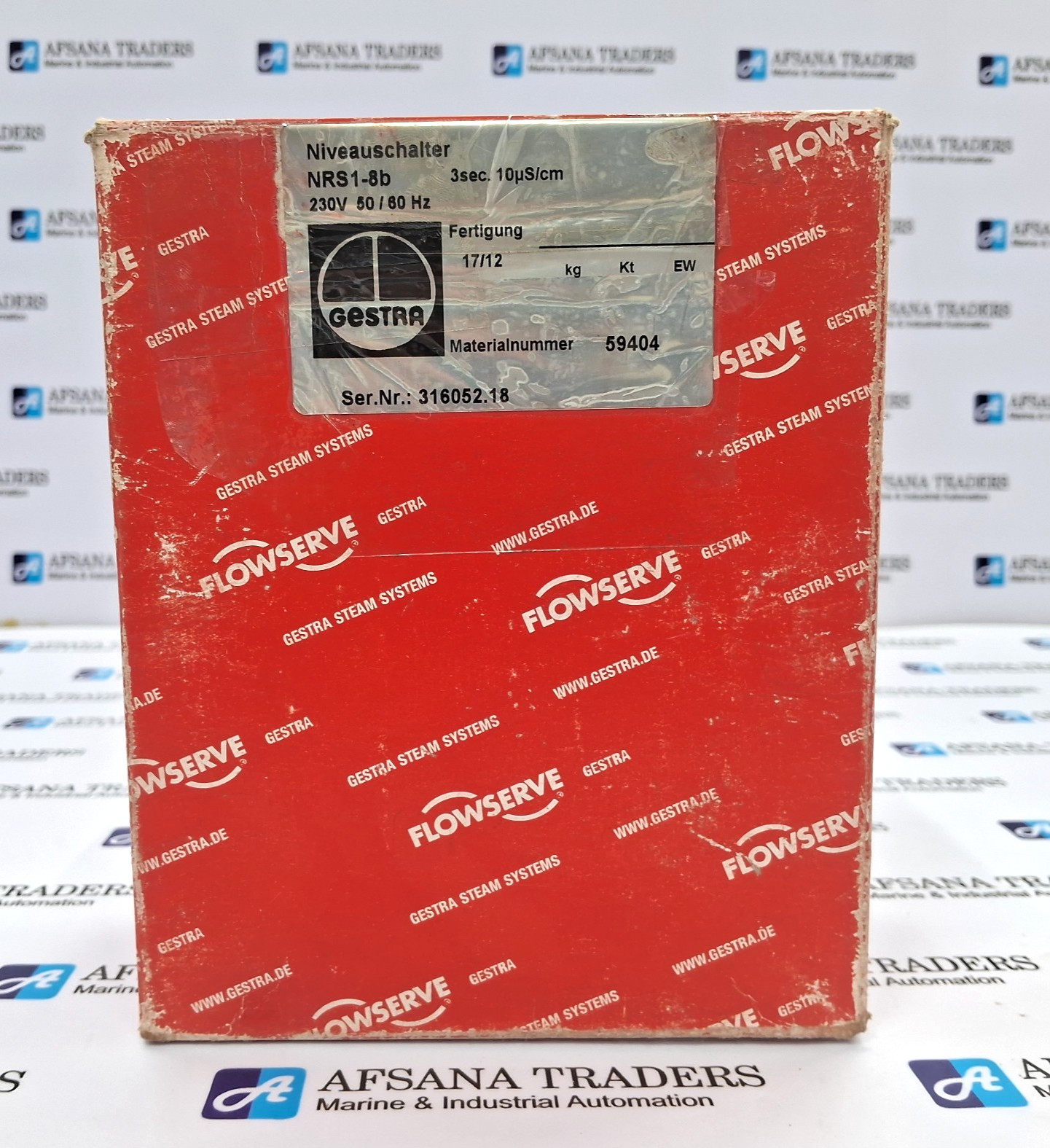 FLOWSERVE | GESTRA AG | NRS 1-7 | NRS1-7 B | 230V | LEVEL CONTROL SWITCH