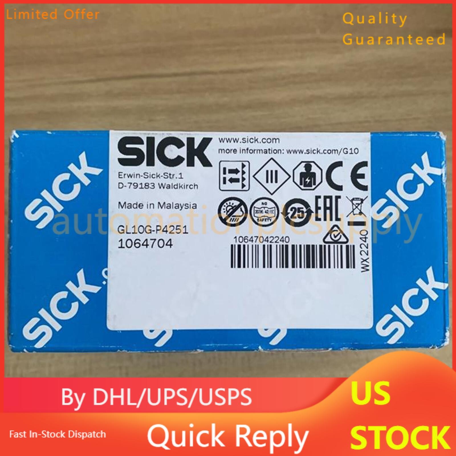 1PC New SICK GL10G-P4251 Photoelectric Switch GL10GP4251 Free Shipping