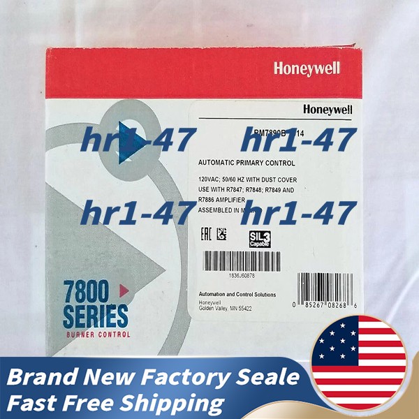 New Original Honeywell RM7890B1014 Gas/Oil/Combination Burner Free Shipping