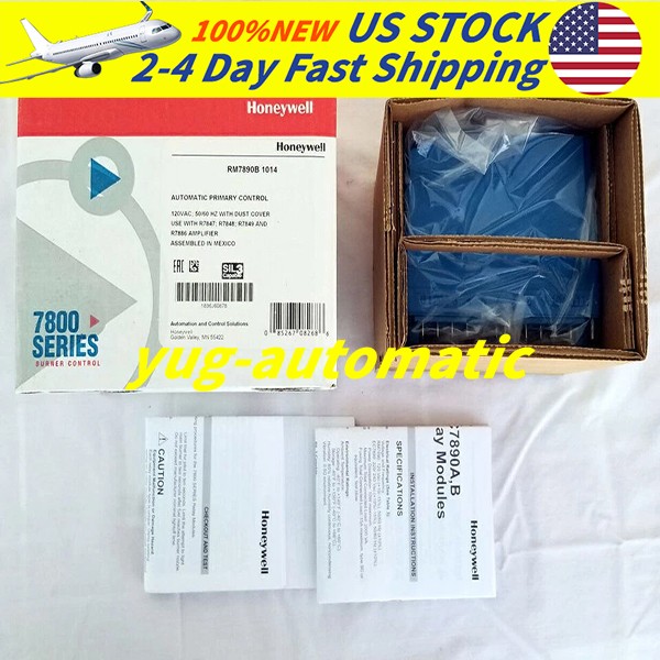 Brand New Honeywell RM7890B1014 2A Pilot 5A Main Valve Free Shipping