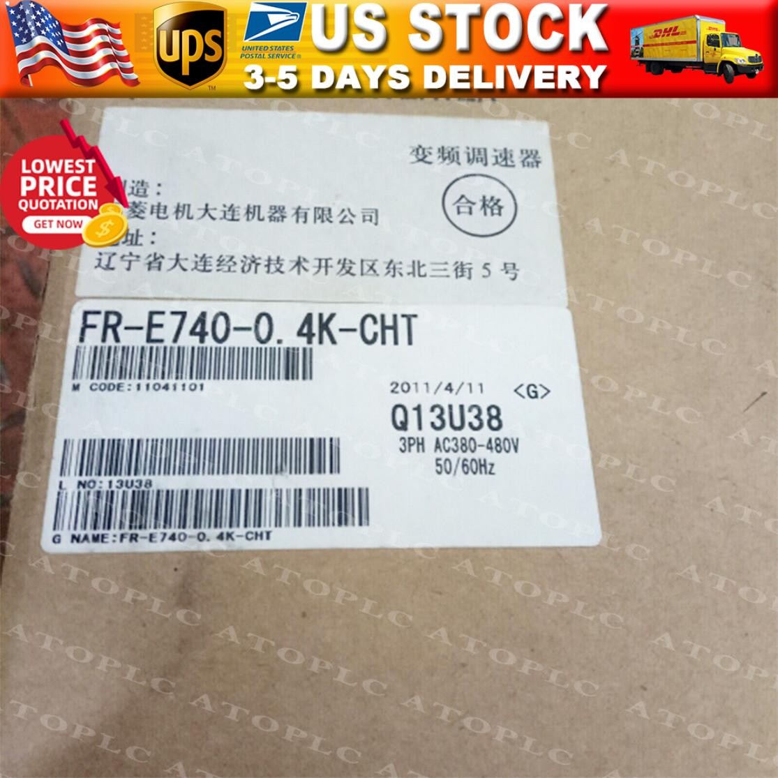 1PC New Mitsubishi FR-E740-0.4K-CHT PLC Module Inverter Box Fast Shipping