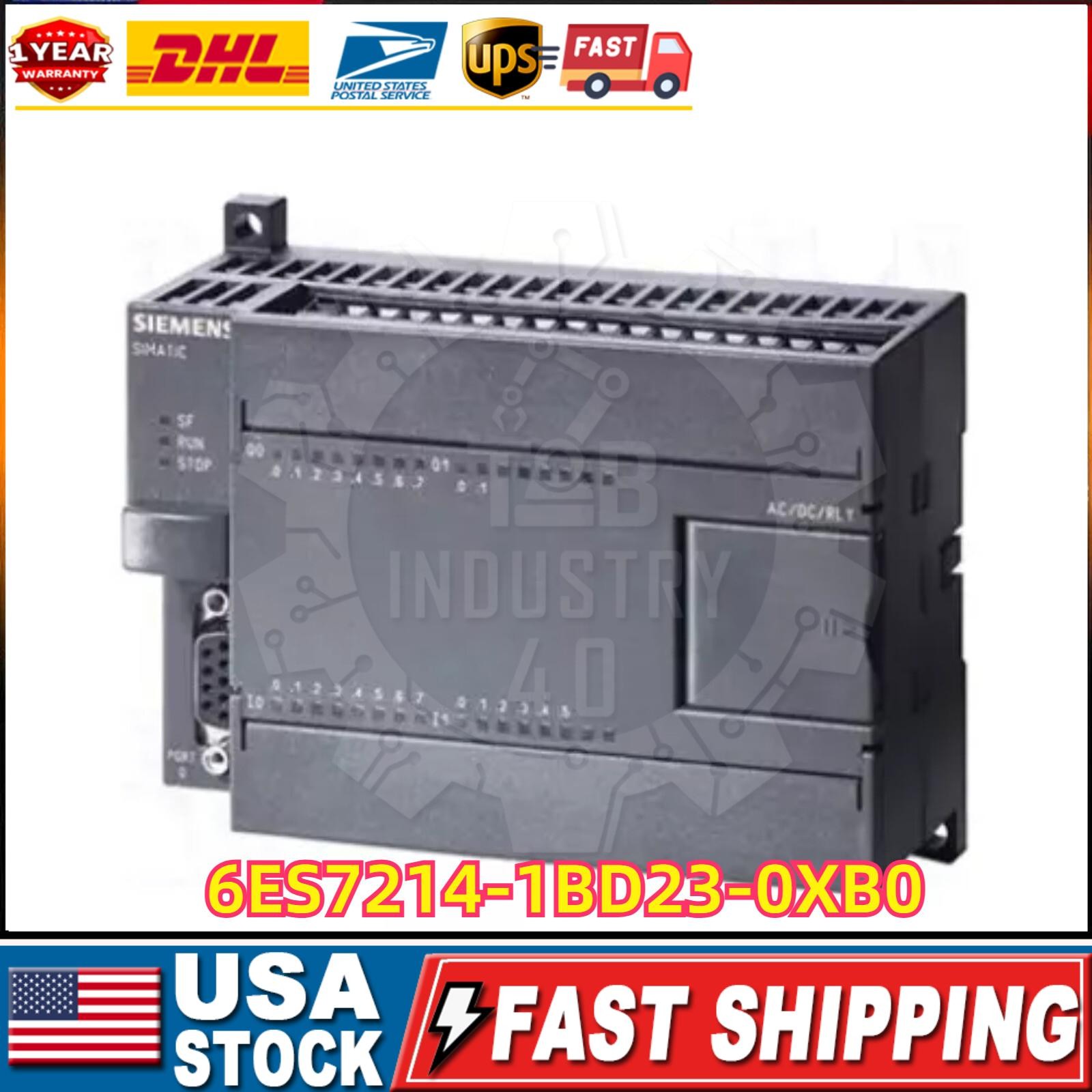 NEW SIEMENS 6ES7 214-1BD23-0XB0 CPU Module Made In Germany 6ES7214-1BD23-0XB0