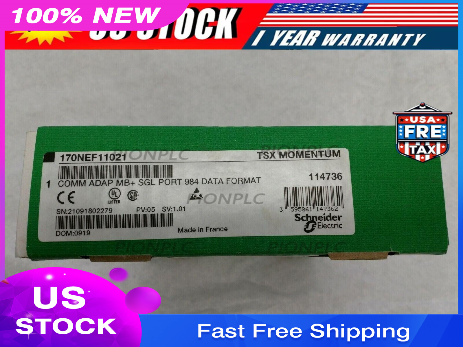 In Box 170NEF11021 Communication Adapter 170NEF11021 US Free TAX