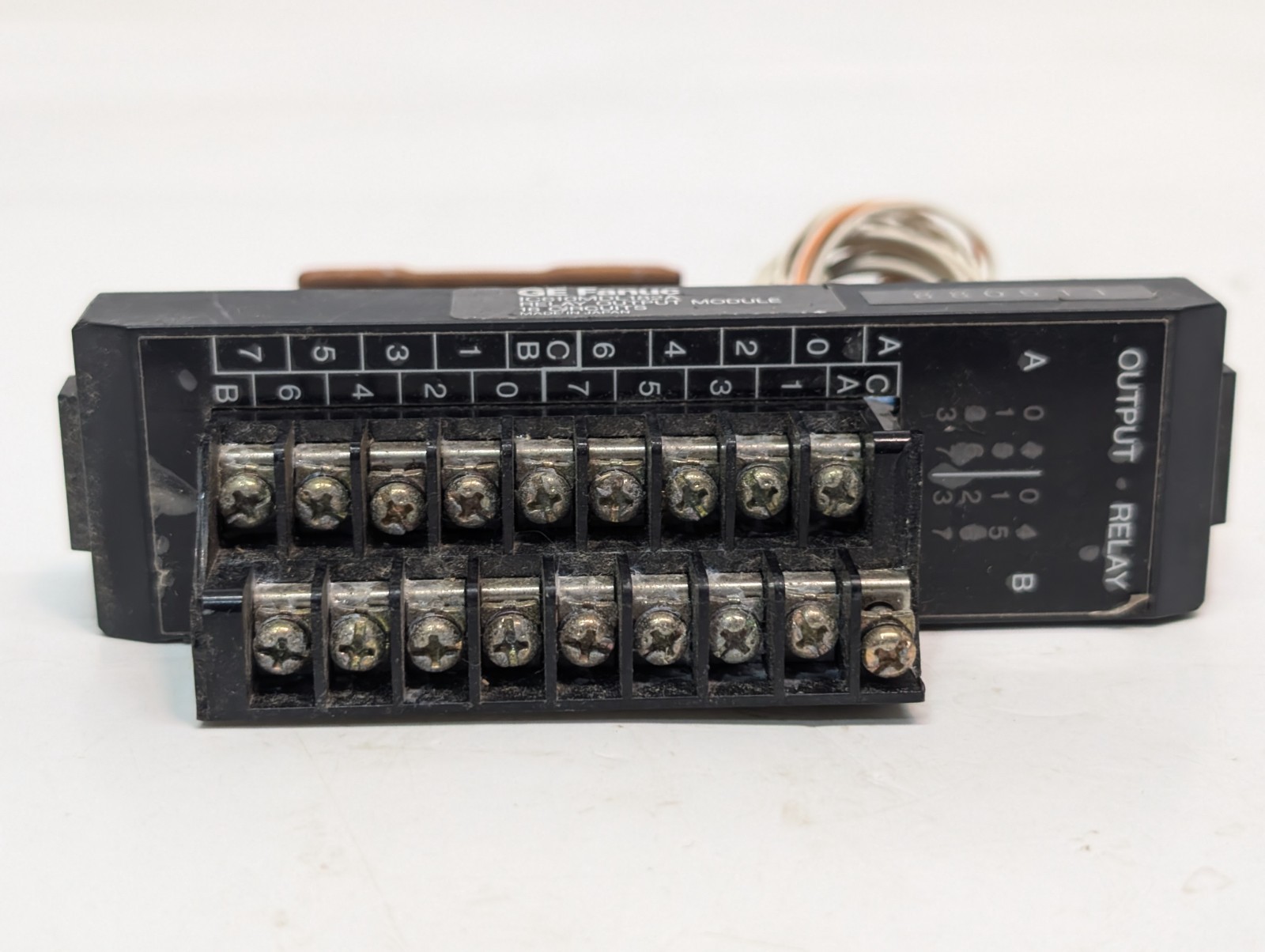 GE Fanuc IC610MDL182A digital Relay Output Module 16 circuits for Series One PLC