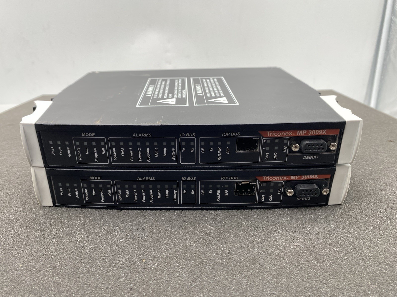 Lot of 2 Triconex MP 3009X Main Processor Industrial Automation