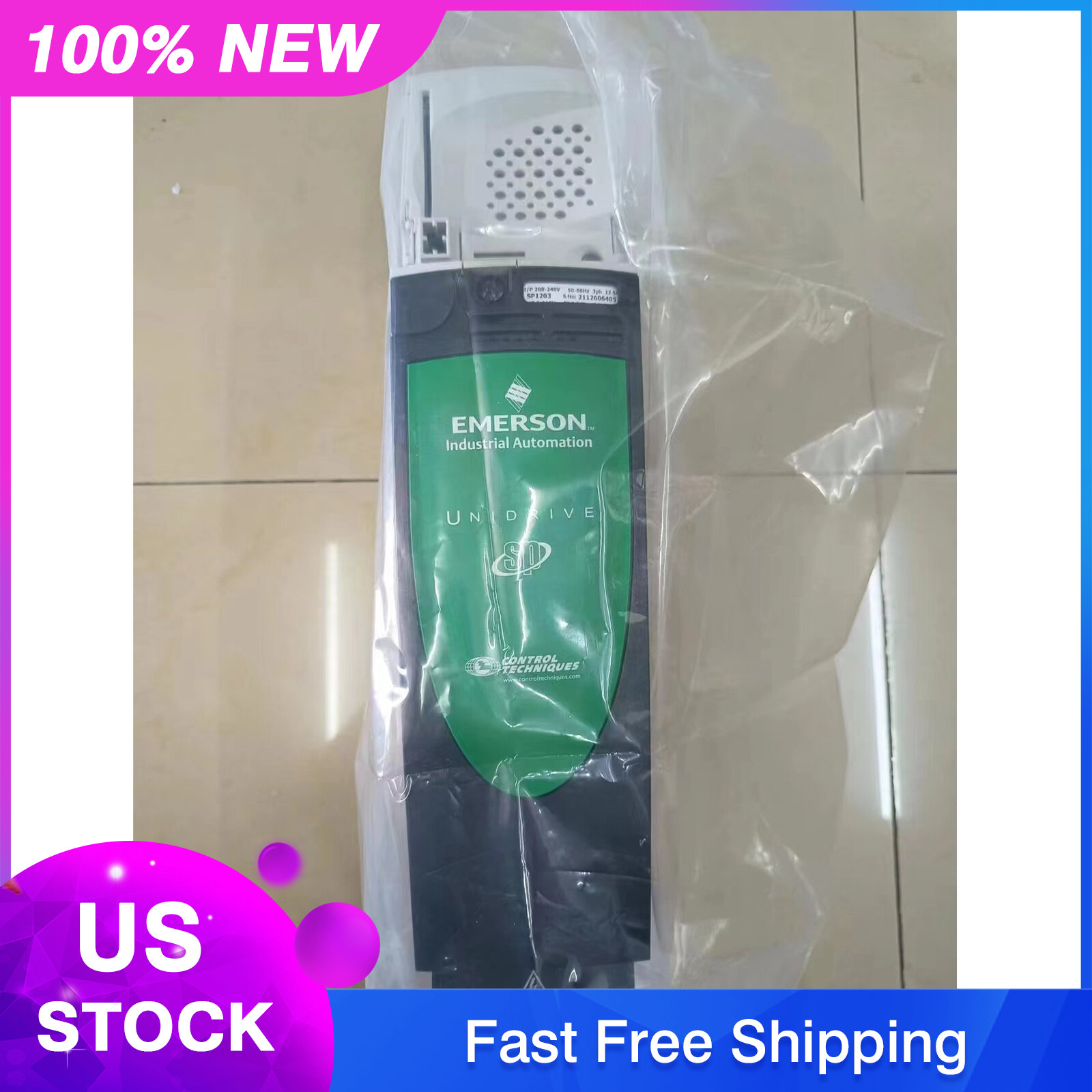 1PC New Emerson Nidec Control Techniques Unidrive SP1203 Inverter Fast Ship#XR