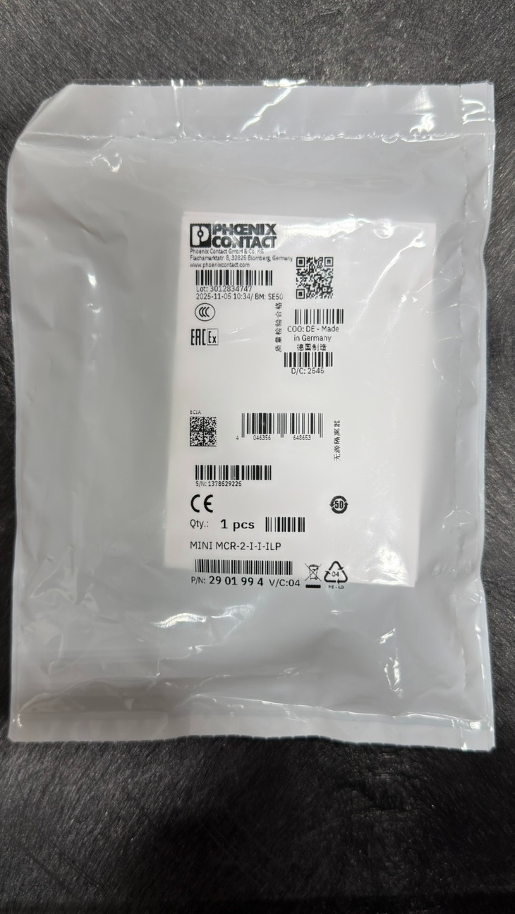 Phoenix Contact MINI MCR-2-I-I-ILP Loop-Powered Isolator 2901994
