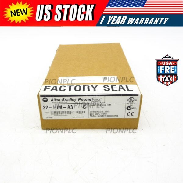 NEW ALLEN BRADLEY 22-HIM-A3 SER. C F/W V3.001 5VDC NSFS 22HIMA3 US Free Tax