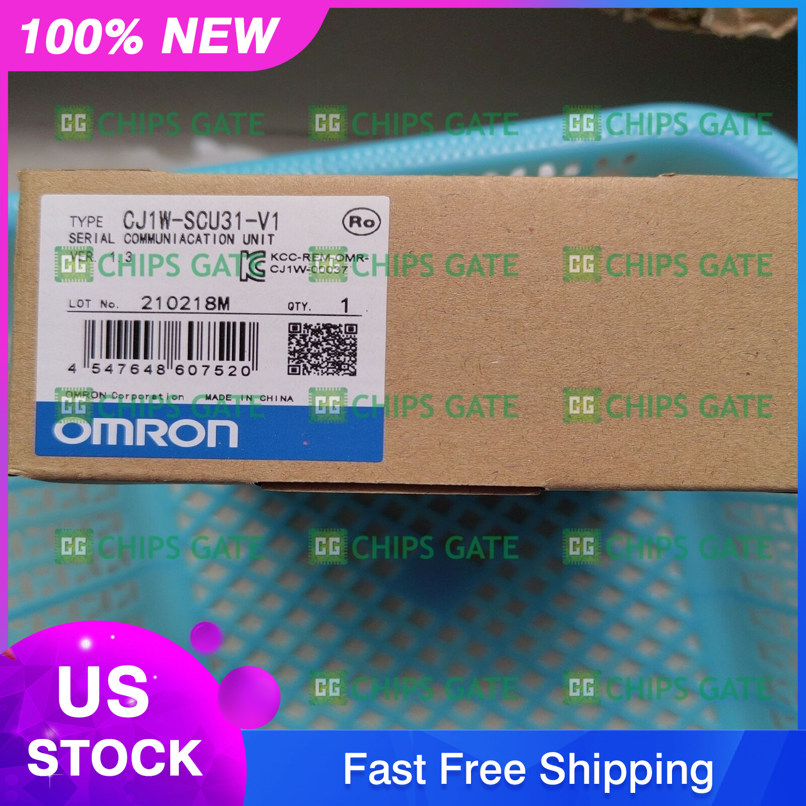 1PCS Brand NEW OMRON PLC CPU UNIT CJ1W-SCU31-V1 CJ1WSCU31V1