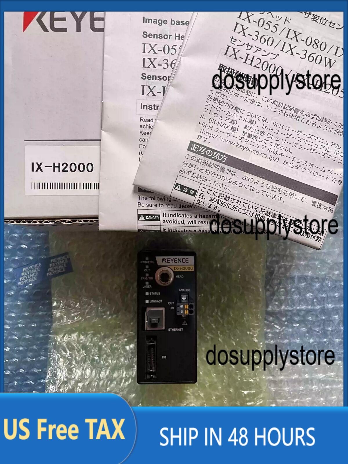 1PC Keyence IX-H2000 Laser Sensor New US Free TAX IXH2000 US Free TAX