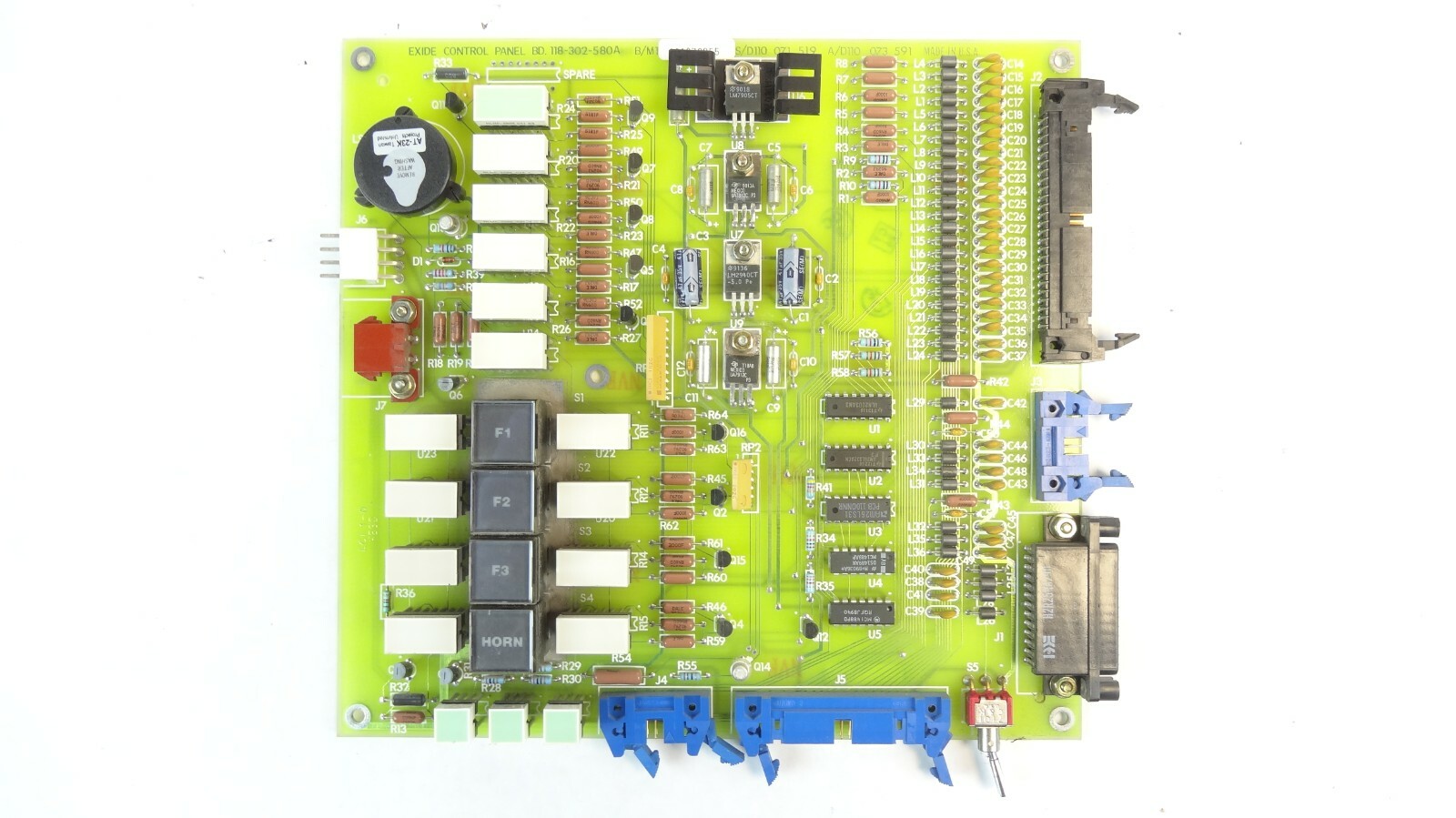 Powerware / Exide 101072855 Control Panel PCB Assembly