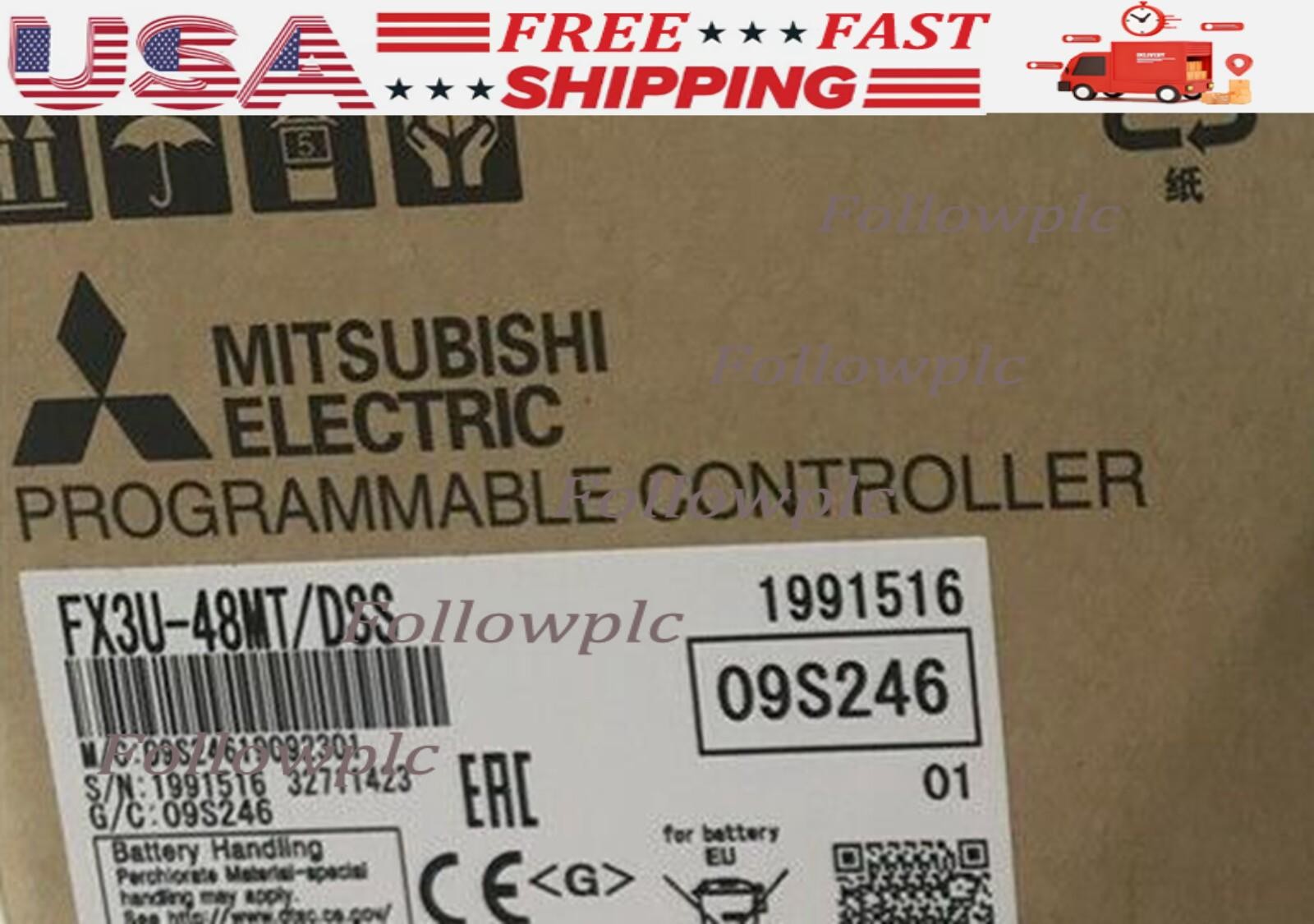 NEW Mitsubishi PLC FX3U-48MT/DSS FX3U-48MT-DSS