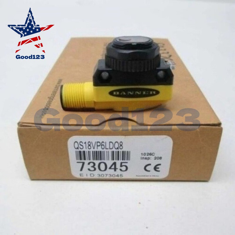 1PCS New FOR BANNER QS18VP6LDQ8 Photoelectric Sensor Fast delivery