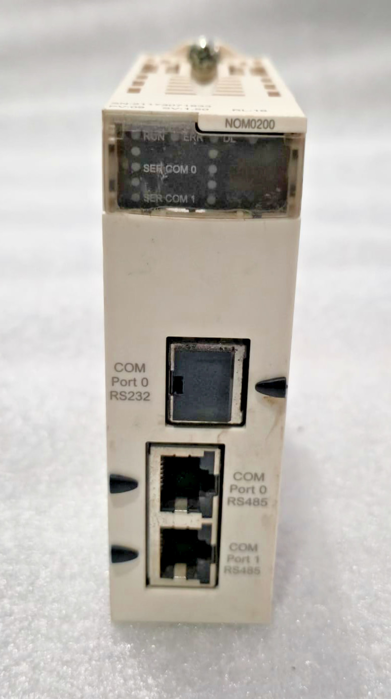 SCHNEIDER ELECTRIC BMXNOM0200 MODICON 2 RS-485/RS-232 COMMUNICATION MODULE PLC
