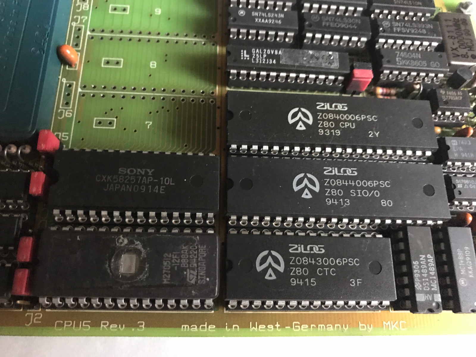 PROMETEC CPU5 REV.3 CNC ELECTRICAL CPUS REV.3 BY MKC germany,SU,SV