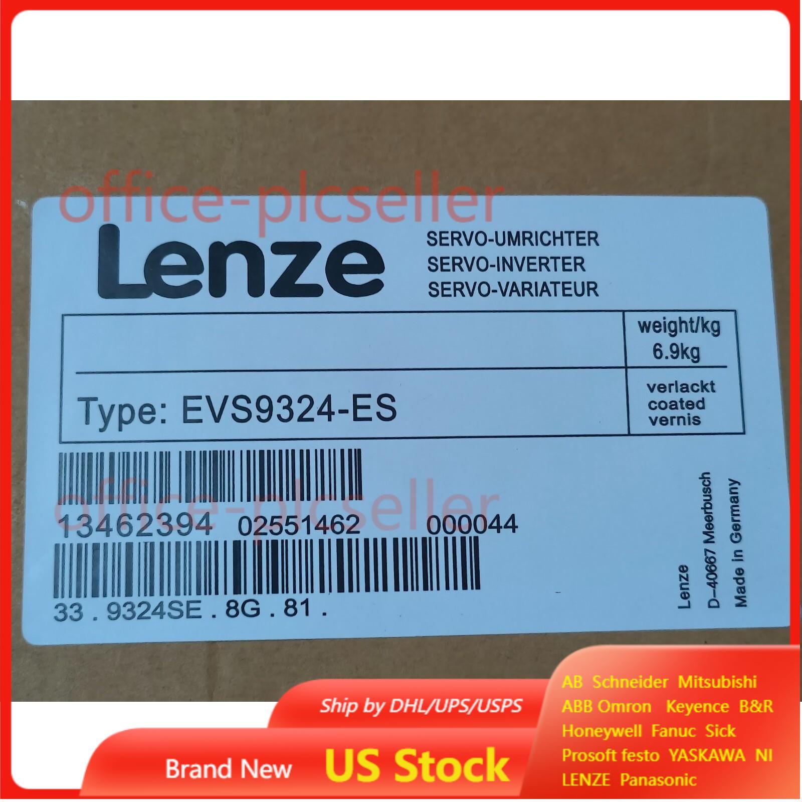 New Lenze EVS9324-ES Servo Inverter EVS9324-ES