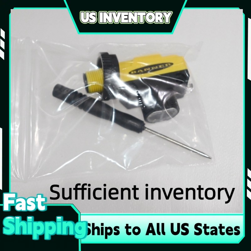 Banner QS18VP6LVQ8 1PC New Photoelectric Sensor Non-Polarized Retro PNP 10-30VDC