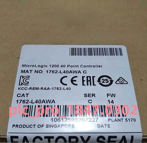 1PCS Brand New AB 1762-L40AWA MicroLogix 1200 40 Point Controller Fast ship
