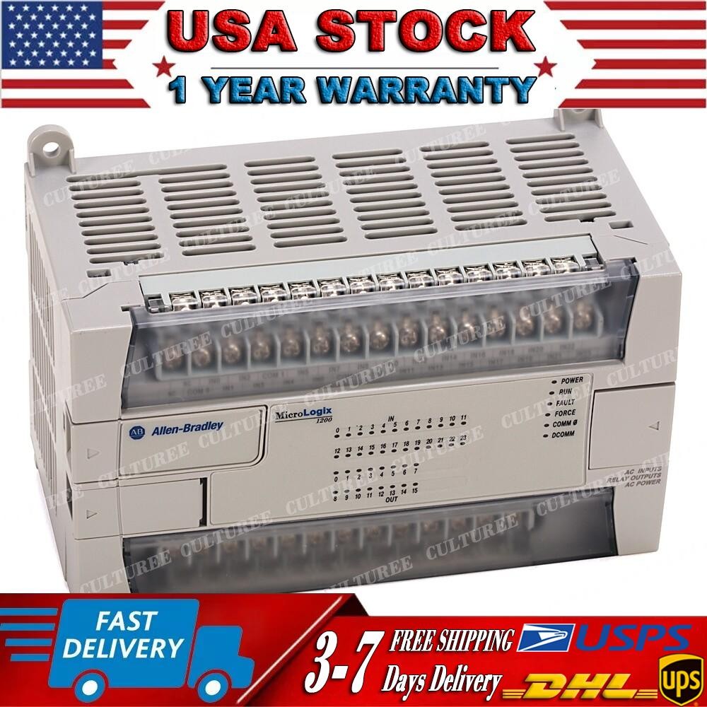 New Sealed AB 1762-L24BXB SER C MicroLogix 1200 24 Point Controller In Stock US