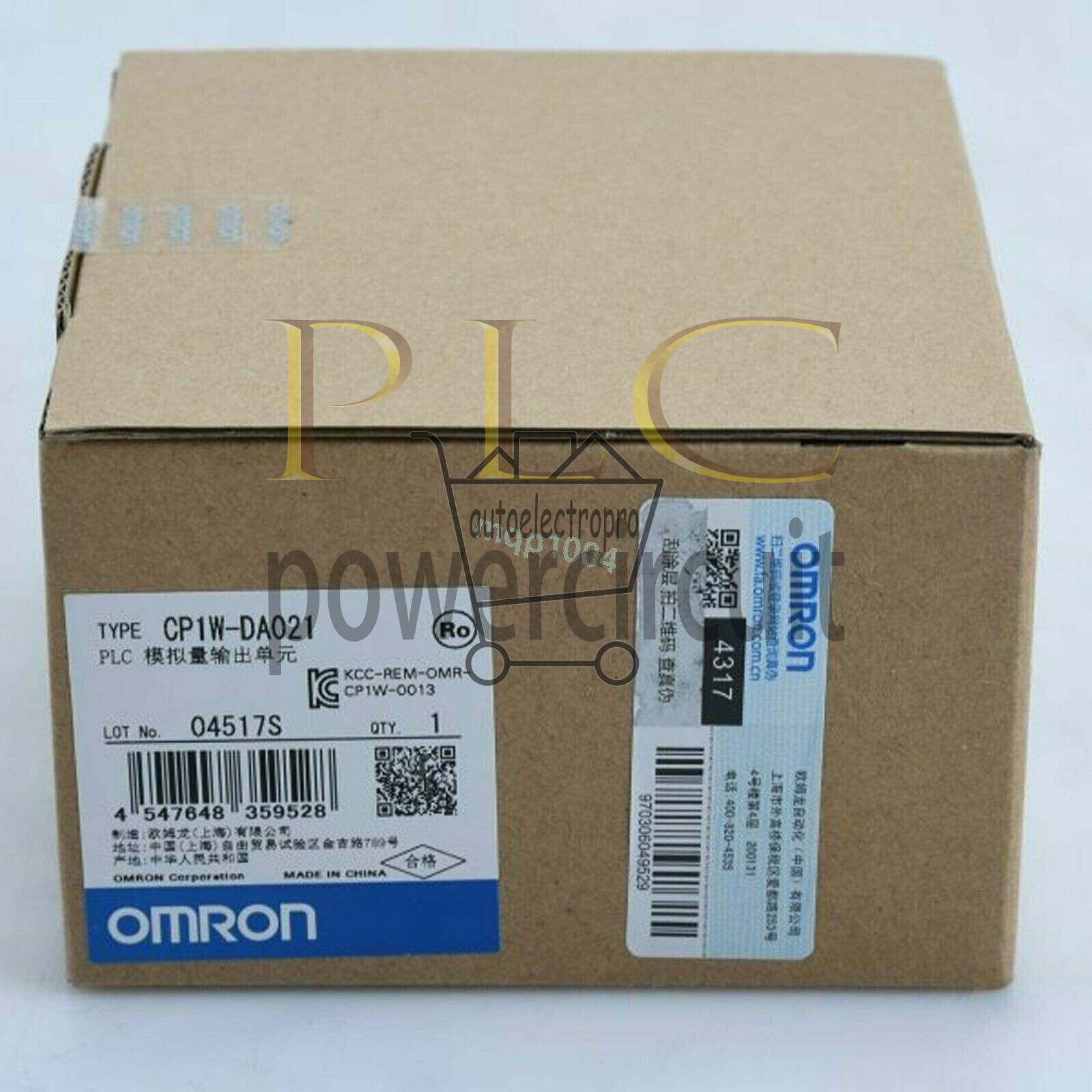 New 1PC OMRON CP1W-DA021 CP1WDA021 PLC Module In Box Expedited Shipping~