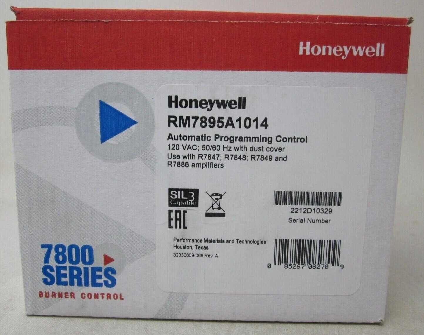 Express ship New original Honeywell RM7895A1014 Burner Control RM7895A 1014