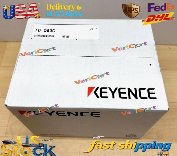 Keyence FD-Q50C Flow Meter Clamp-on Flow Sensor Ultrasonic FDQ50C New In Box