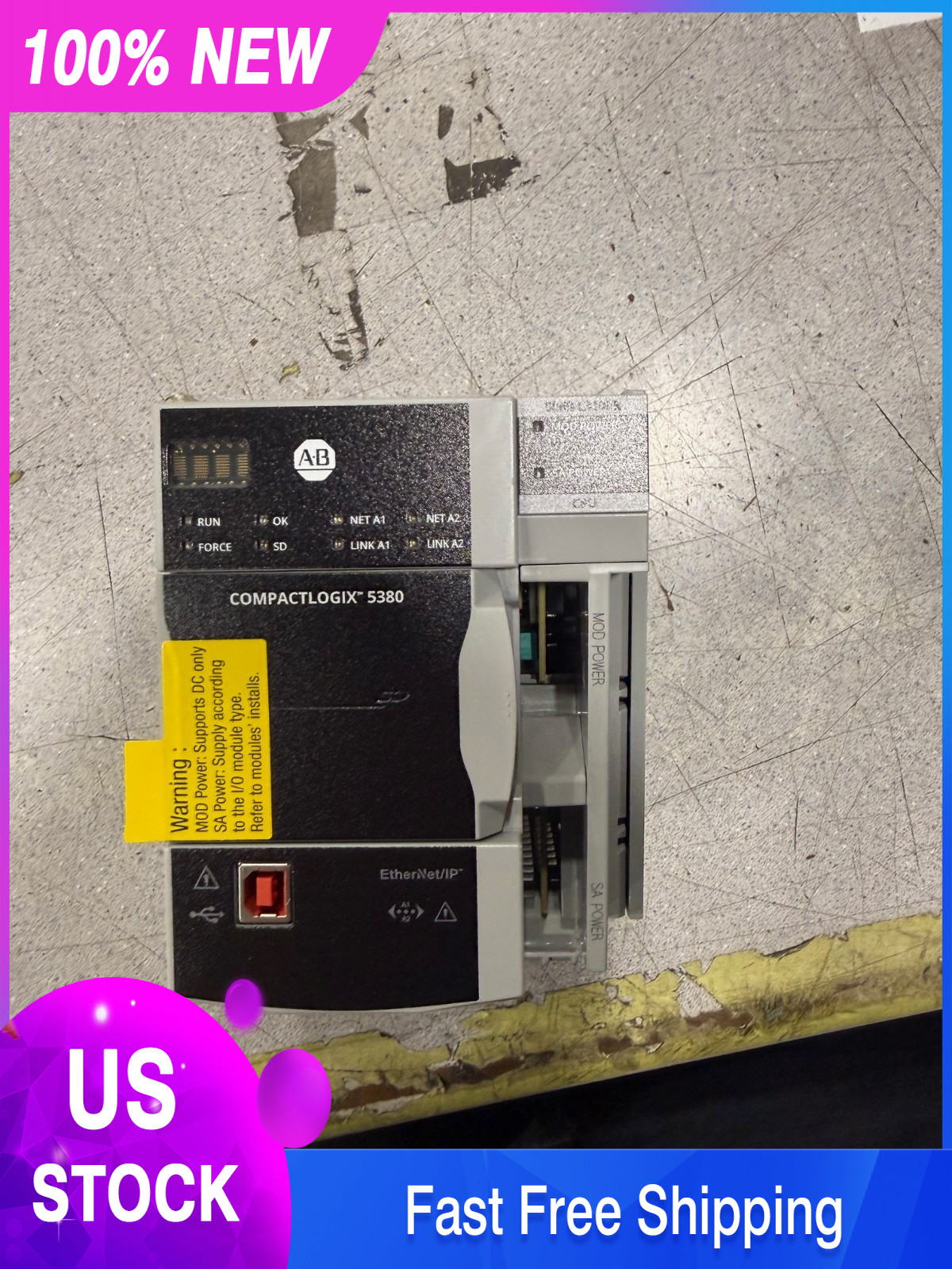 Allen-Bradley 5069-L310ER CompactLogix 5380 PLC Processor Module 1MB