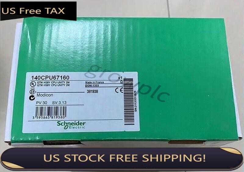 Schneider 140CPU67160 PLC Module New In Box Fast Shipping