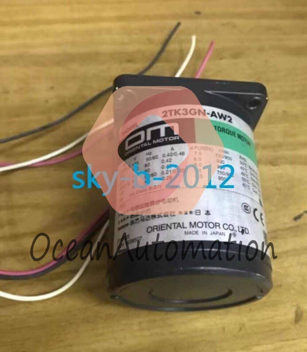 USED 1PCS Dongfang OM 2TK3GN-AW2 torque motor can send reducer In good condition
