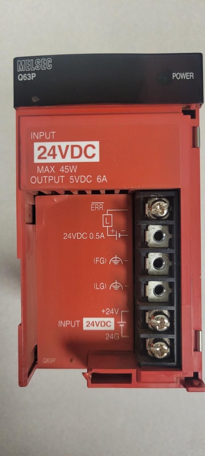 Mitsubishi MELSEC Q-Series PLC System – Q06HCPU + Q63P + Q63B + QJ71C2N-R4 + QX8