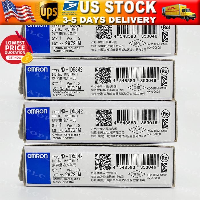 Omron NX-ID5342 NXID5342 Digital Input Unit Industrial Processors US Free TAX