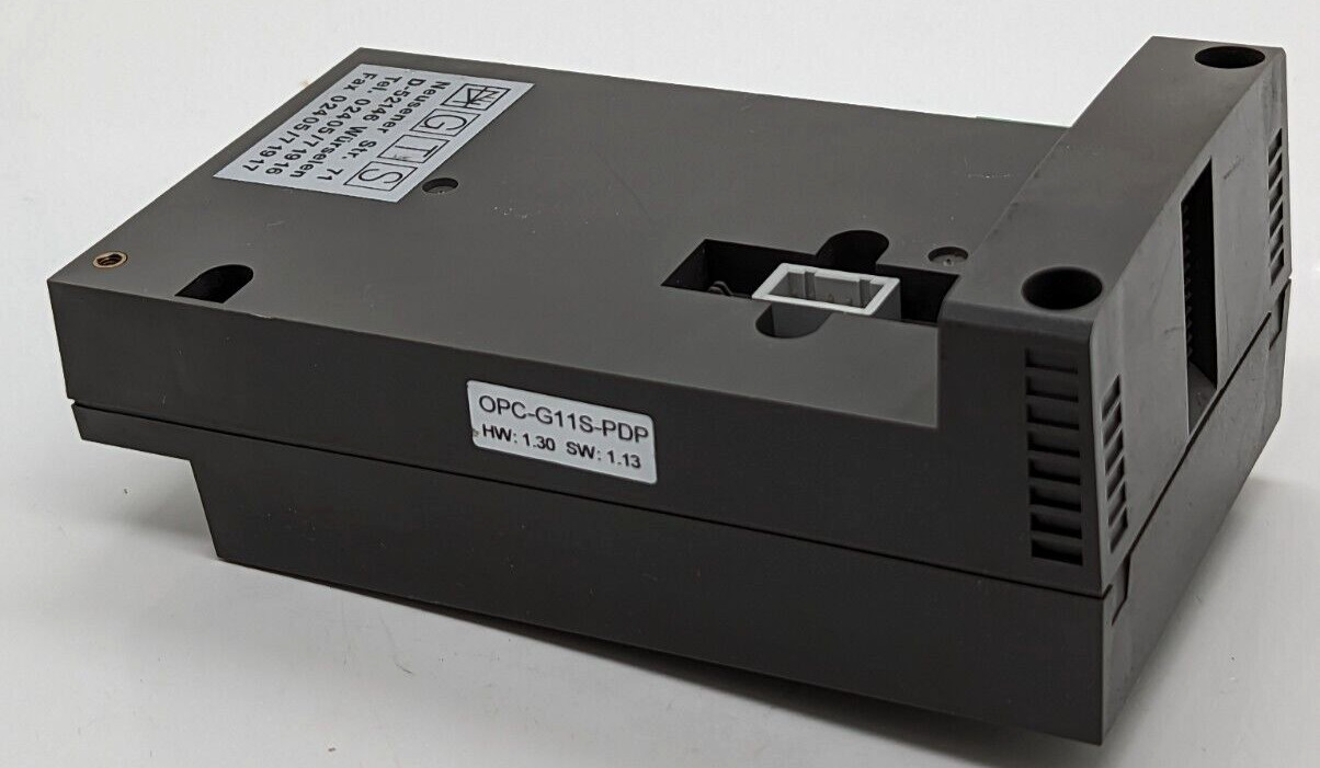 Fuji Profibus DP Card Type: OPC-G11S-PDP / HW: 1.30 – SW: 1.13