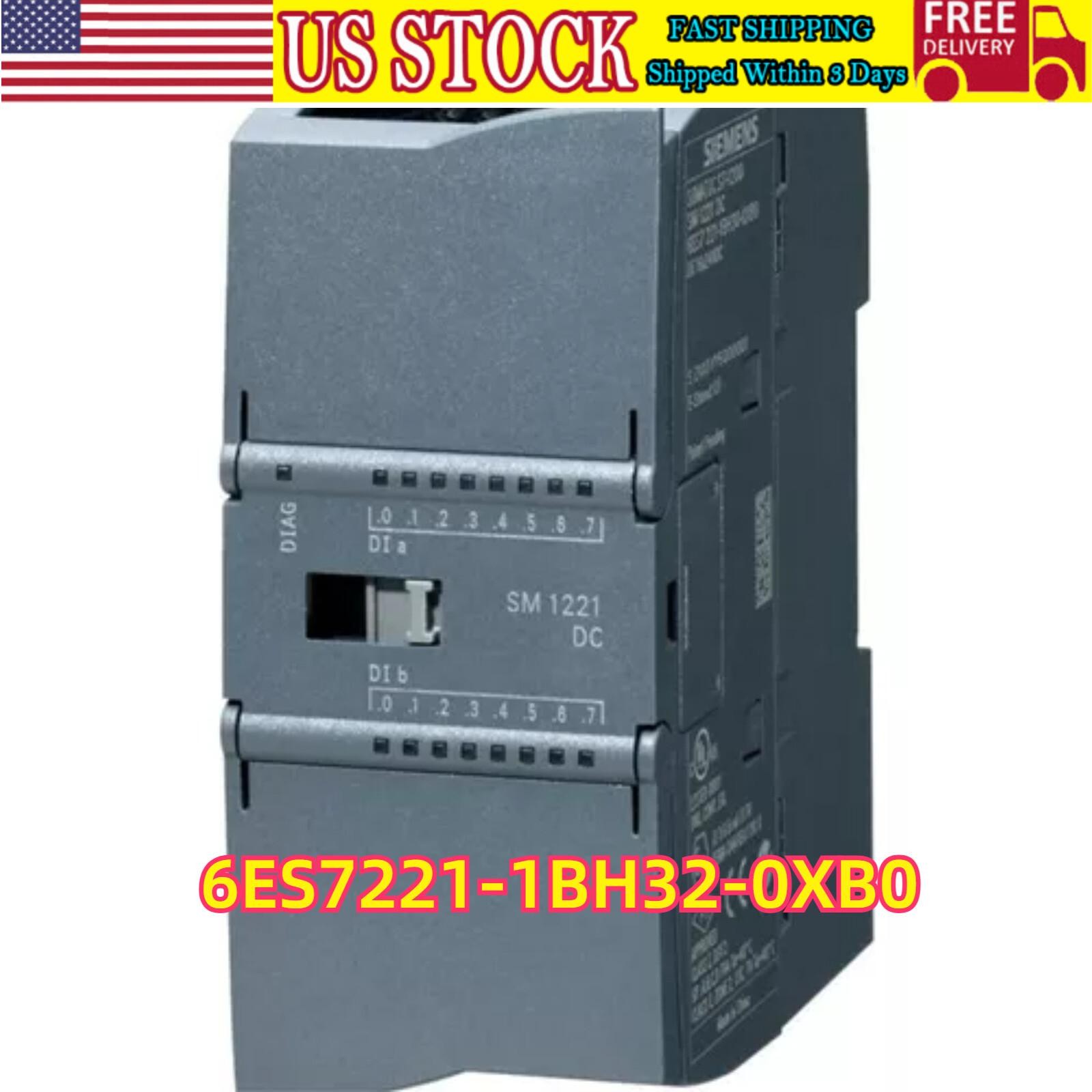 New Siemens S7-1200 Digital input SM 1221 6ES7 221-1BH32-0XB0 6ES7221-1BH32-0XB0