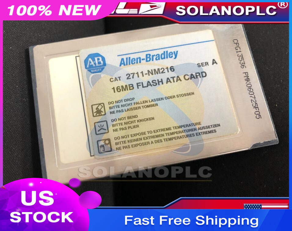 16MB ATA card 2711-NM216 SER A & 1784-PCD PCMCIA