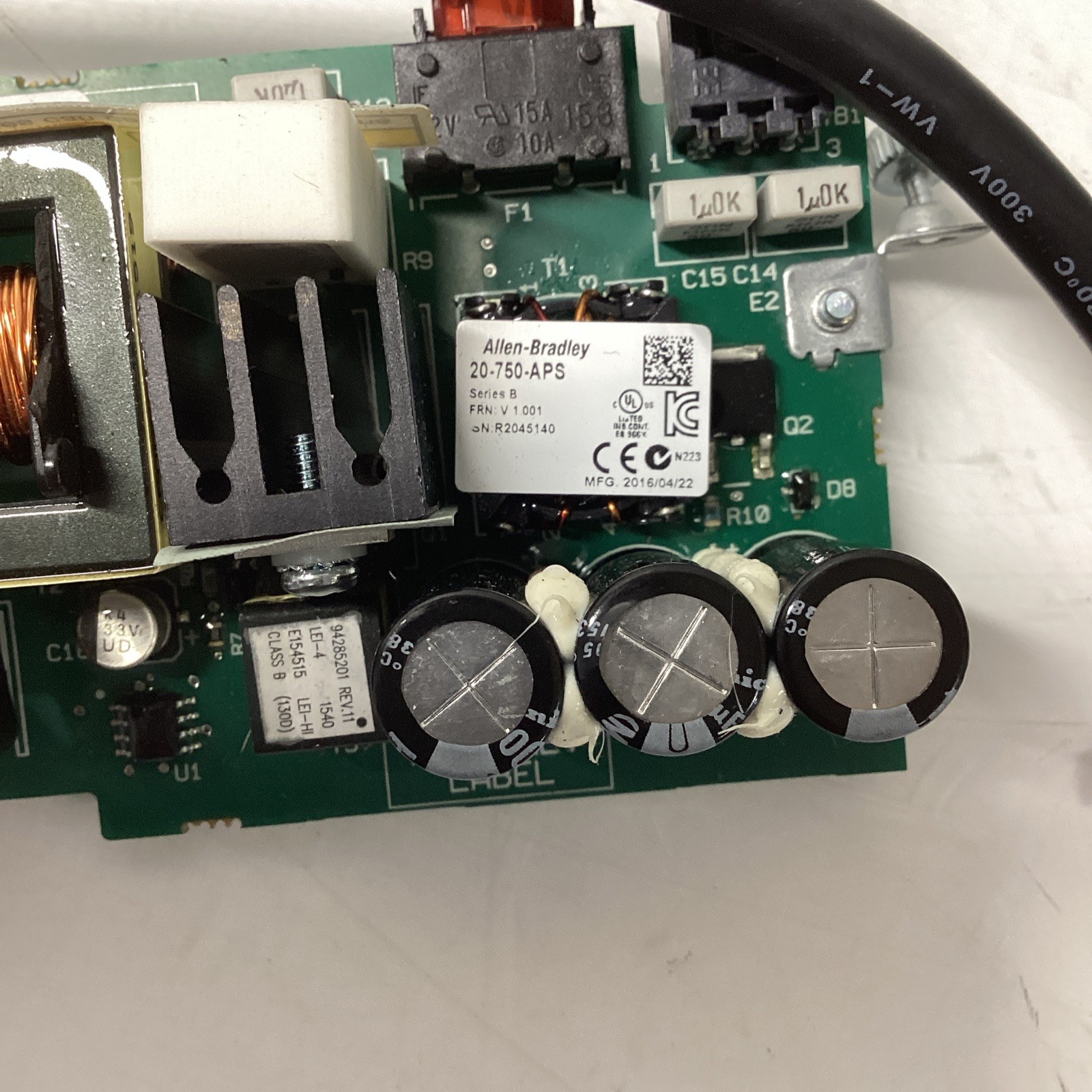 Allen Bradley 20-750-APS Auxiliary Power Supply PowerFlex 750 / 312189-A03 T-004