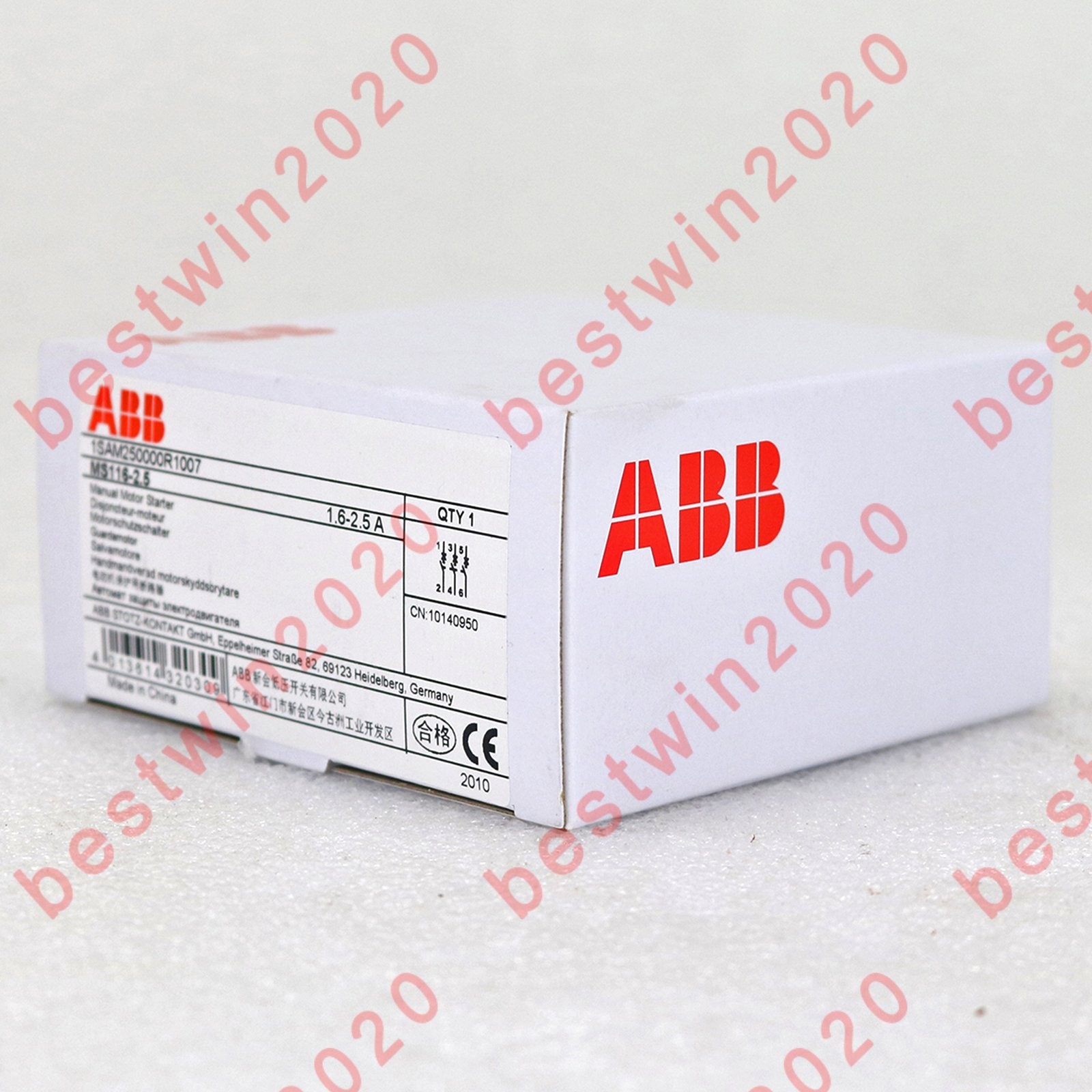 1pc new Abb MS116-2.5 1SAM250000R1007 1.6-2.5A Circuit Breaker Quality assurance