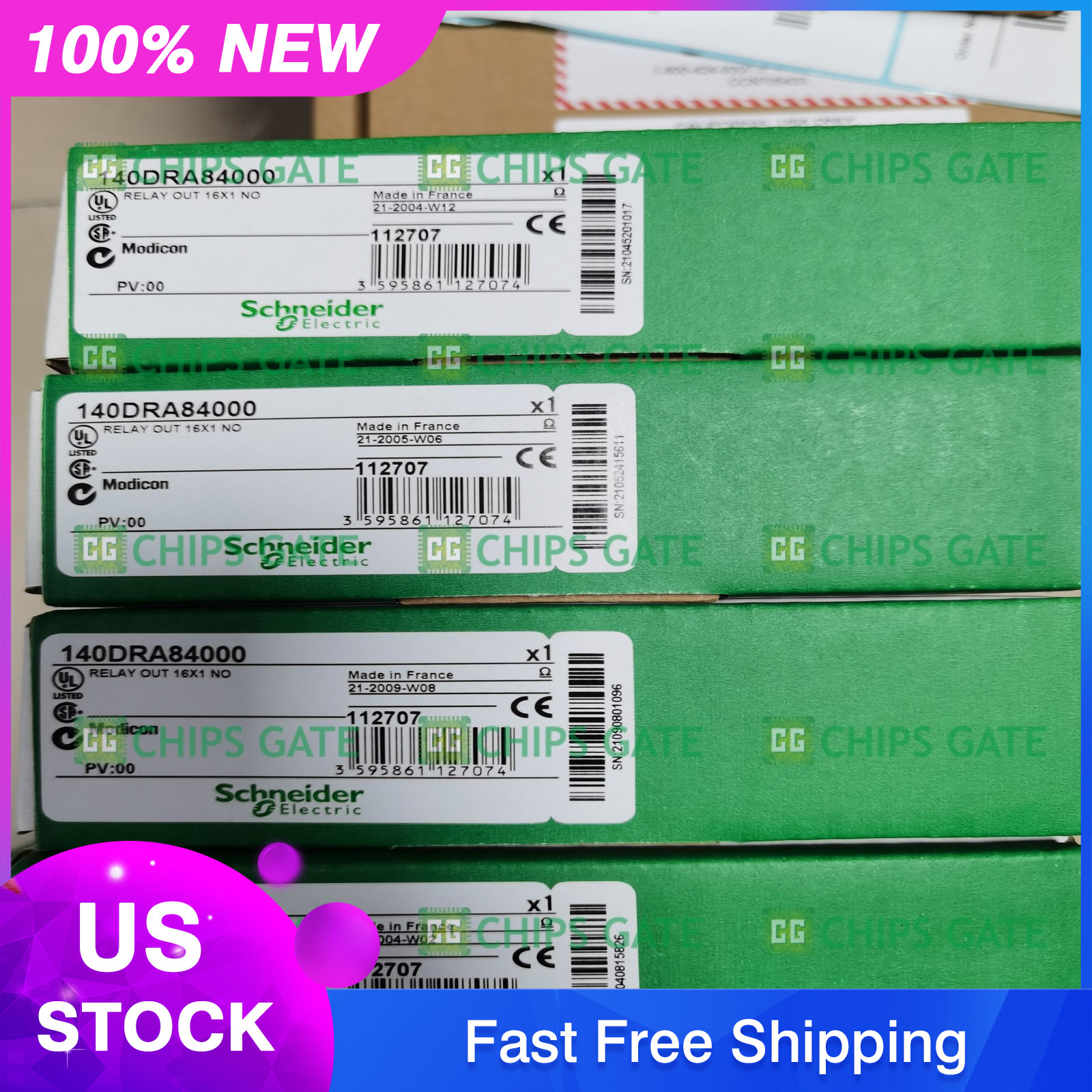 1PCS Schneider PLC Output Module 140DRA84000 New In Box Fast Ship