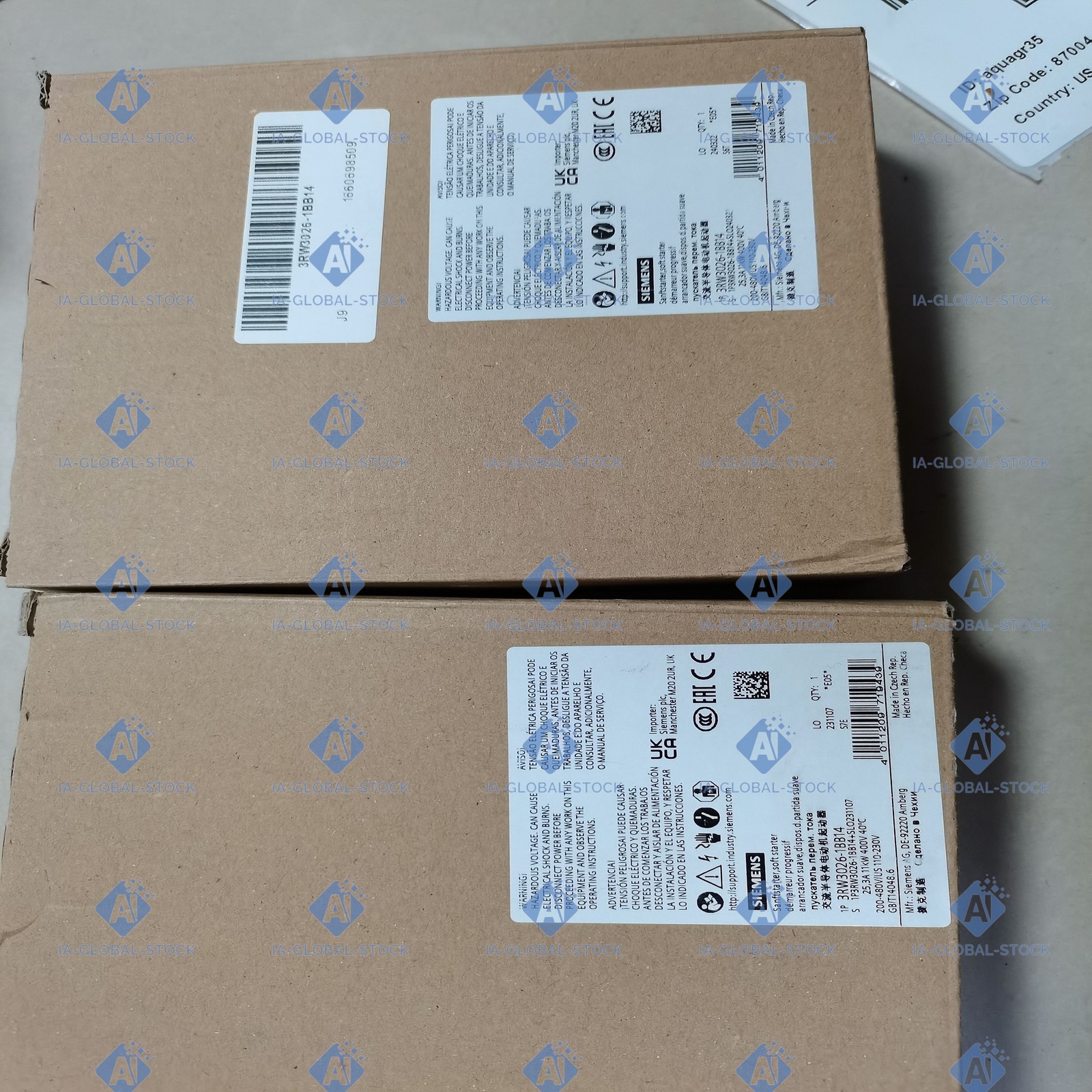 Real US STOCK 1PC Brand New 3RW3026-1BB14 Siemens Free Shipping