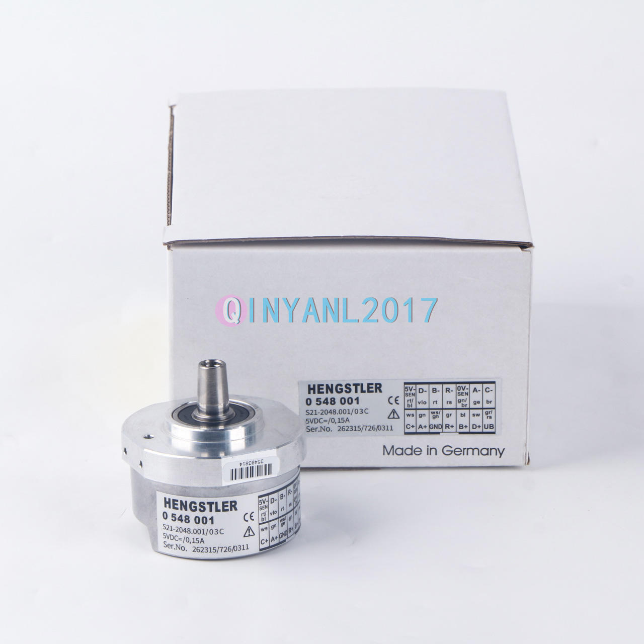 1PCS New HENGSTLER 0548001 0 548 001 S21-2048.001/03C 5VDC 0.15A ENCODER