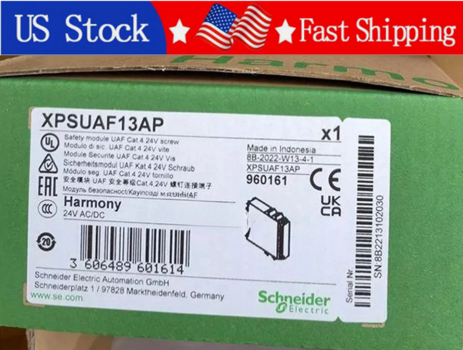 1PCS Brand New Schneider XPSUAF13AP Safety Relay 24V XPSUAF13AP Fast shipping