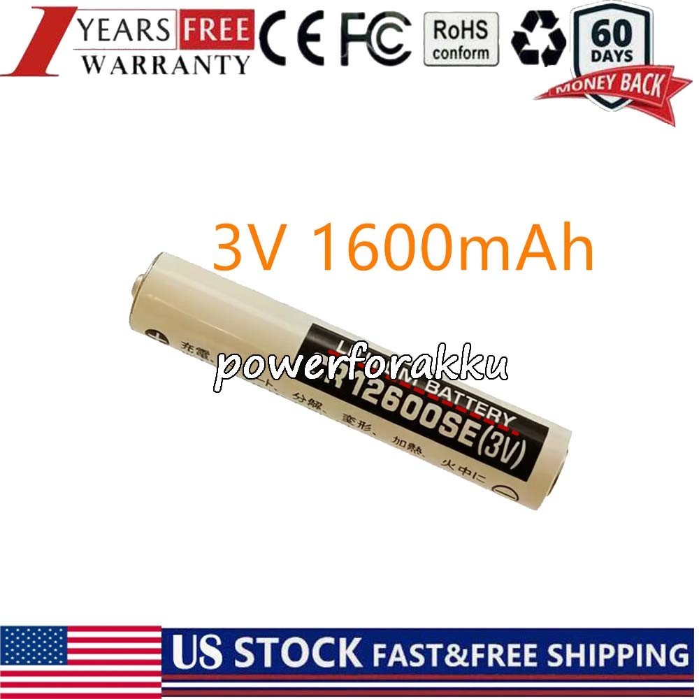 For NEW GE Fanuc IC697ACC701 PLC Battery CR12600SE 3V Varta CR2NP CR-2NP CR 2N