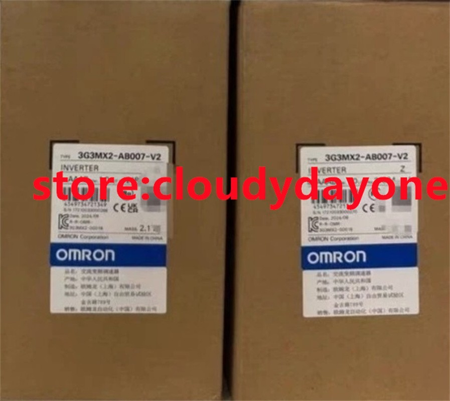 Original Omron 3G3MX2-AB007-V2 replace 3G3MX2-AB007-ZV1 Inverter