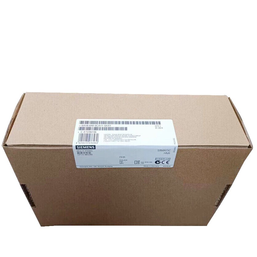 6AV6 640-0CA11-0AX1 NEW SIEMENS 6AV6640-0CA11-0AX1 HMI S7-200 5.7″ Touch Panel
