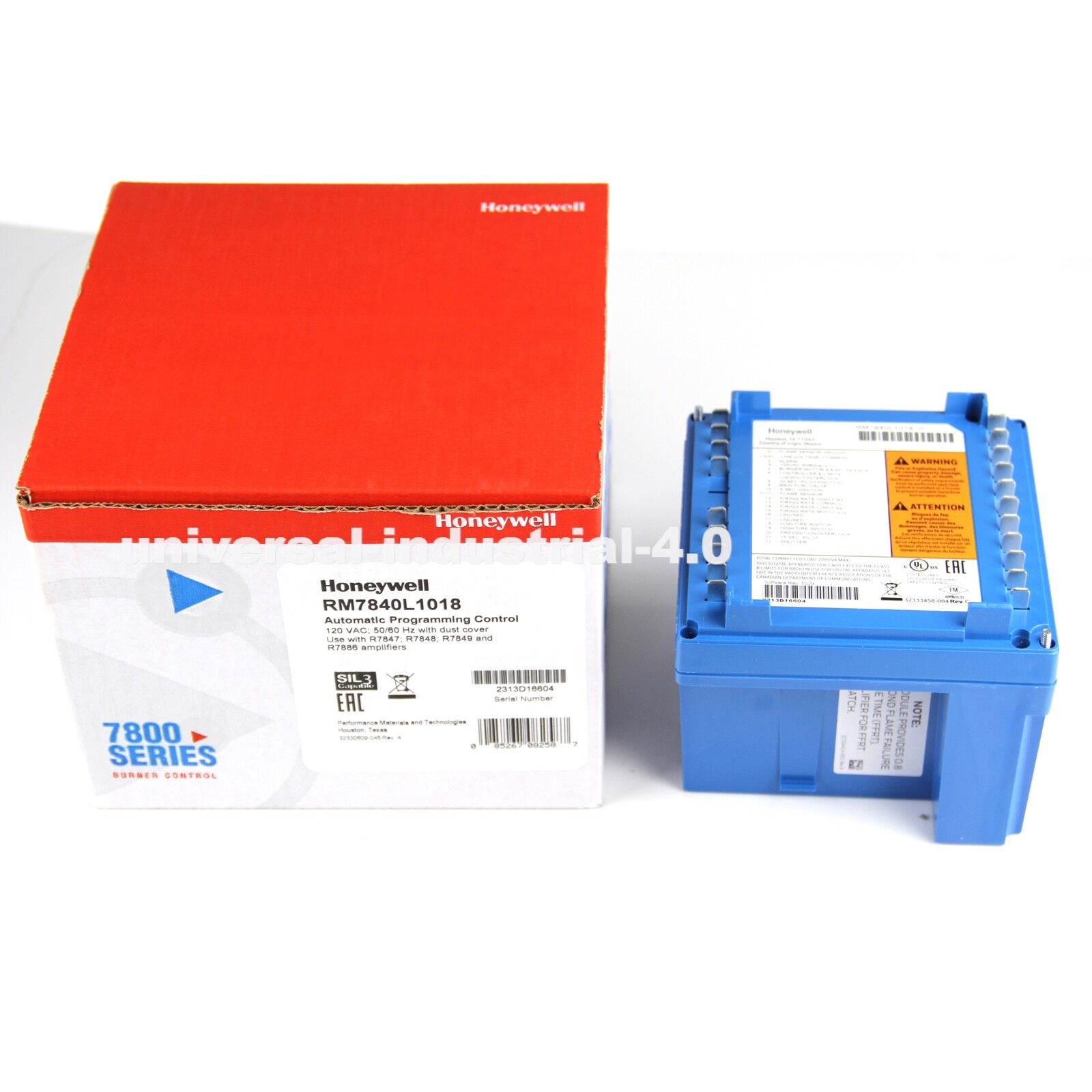 New In Box Honeywell RM7840L 1018 RM7840L1018 BURNER CONTROL