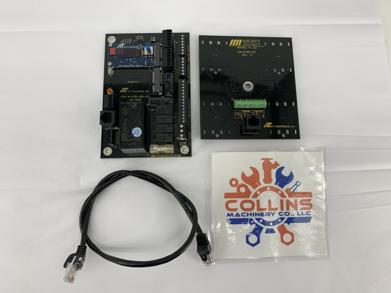SMC-1N000-001 Rev. F Plug-In Servo Display Module +CB-GEN5-HMI Control Board