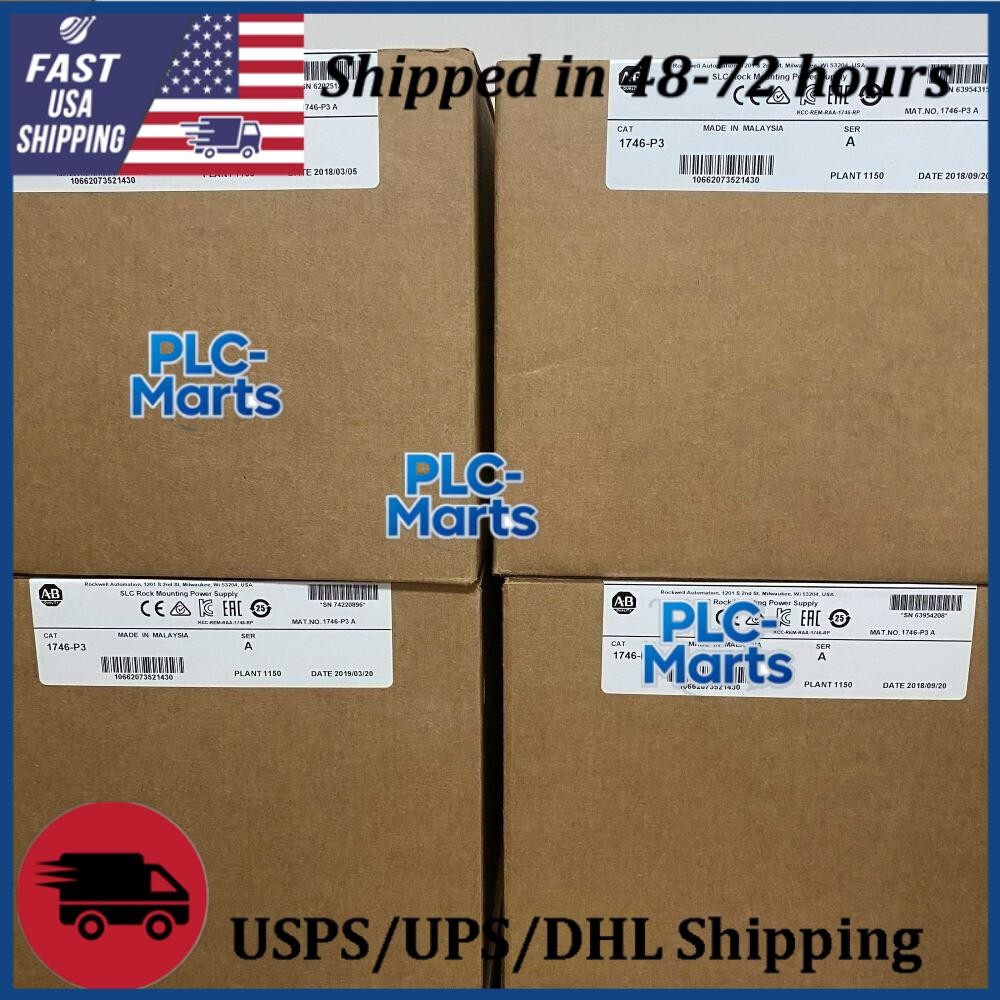 New Factory Sealed AB 1746-P3 /A SLC 500 Power Supply Module 1746P3