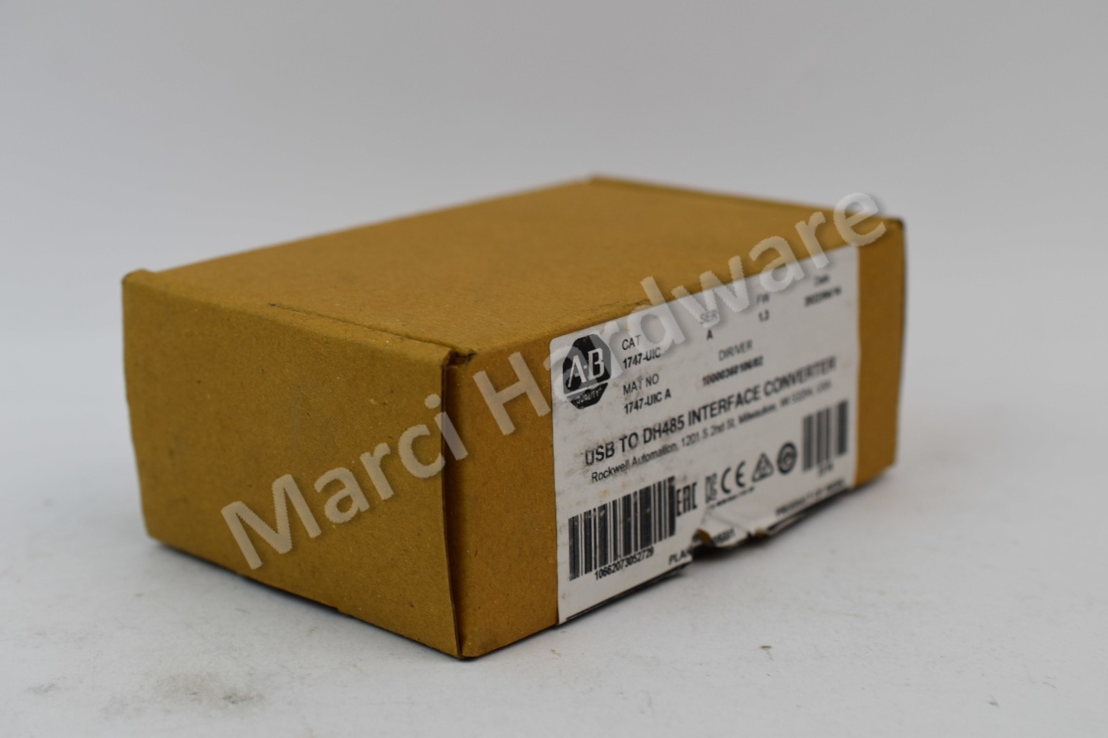 Open Box Allen Bradley 1747-UIC /A USB to DH-485/RS-232 Interface Converter