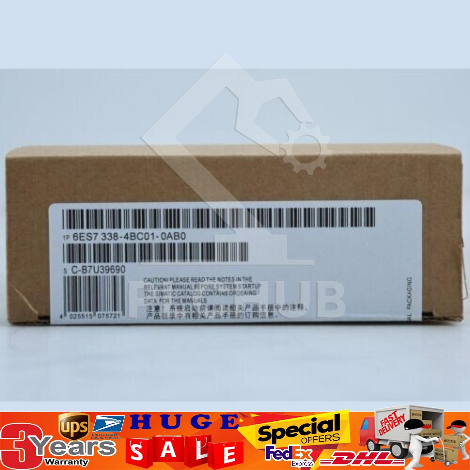 6ES7 338-4BC01-0AB0 New In Box Siemens SM338 6ES7338-4BC01-0AB0 HT 1PCS